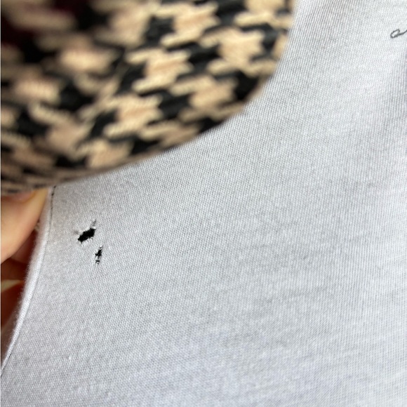 NWOT Rebel Saints Women's Small White Floral Cross With Angel Wings Tee - Picture 10 of 11